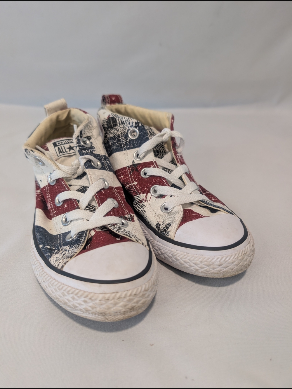 Converse All Star Kids' Sneakers in Red, White & Blue Size 3